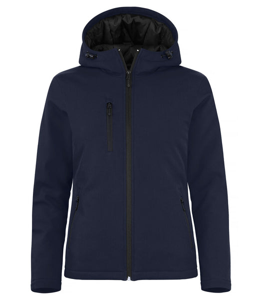 Clique Padded Hoody Softshell takki naisille, koot M ja L Clique Padded Hoody Softshell takki naisille, koot M ja L