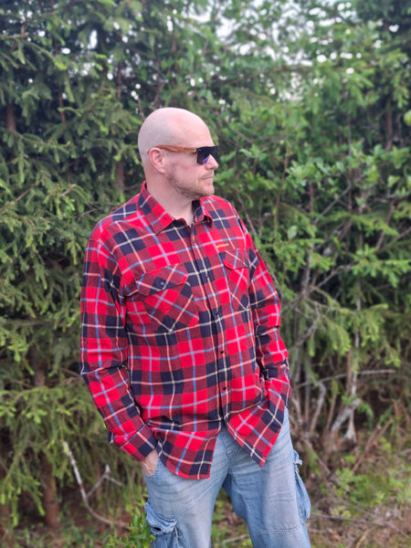 NITEforce Flannel flanellipaita NITEforce Flannel flanellipaita