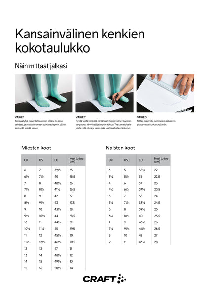 Craft Nordlite Ultra 2 W juoksukengät, mallikappaleet koot 36 ja 37 Craft Nordlite Ultra 2 W juoksukengät, mallikappaleet koot 36 ja 37
