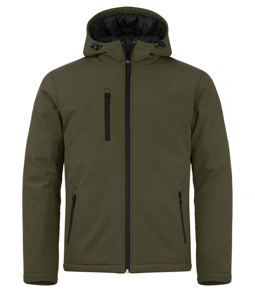 Clique Padded Hoody Softshell takki miehille