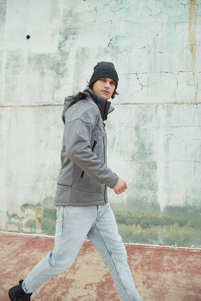 Clique Grayland topattu softshell takki miehille