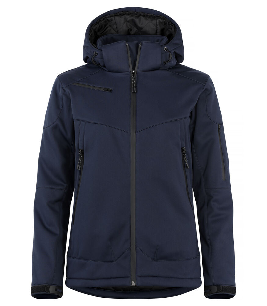 Clique Grayland topattu softshell takki naisille, koko L