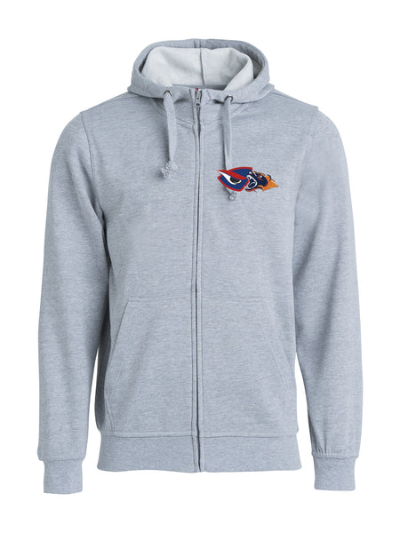 Kiekko-Oulu/Ahmat U13-14 - Clique Basic Hoody Full Zip miesten huppari