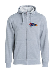 Kiekko-Oulu/Ahmat U13-14 - Clique Basic Hoody Full Zip miesten huppari
