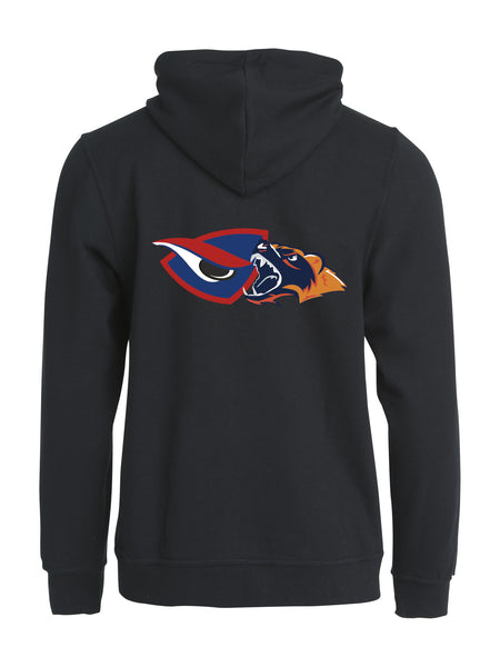 Kiekko-Oulu/Ahmat U13-14 - Clique Basic Hoody Full Zip miesten huppari