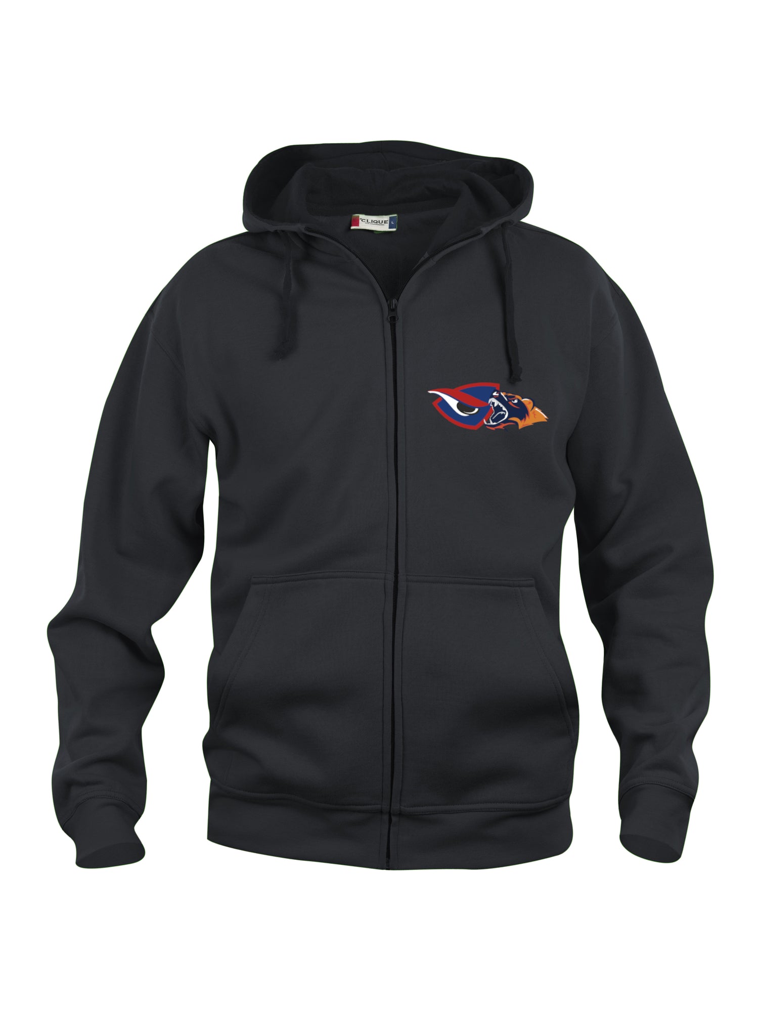 Kiekko-Oulu/Ahmat U13-14 - Clique Basic Hoody Full Zip miesten huppari
