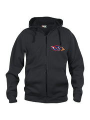Kiekko-Oulu/Ahmat U13-14 - Clique Basic Hoody Full Zip miesten huppari