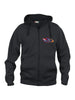 Kiekko-Oulu/Ahmat U13-14 - Clique Basic Hoody Full Zip miesten huppari