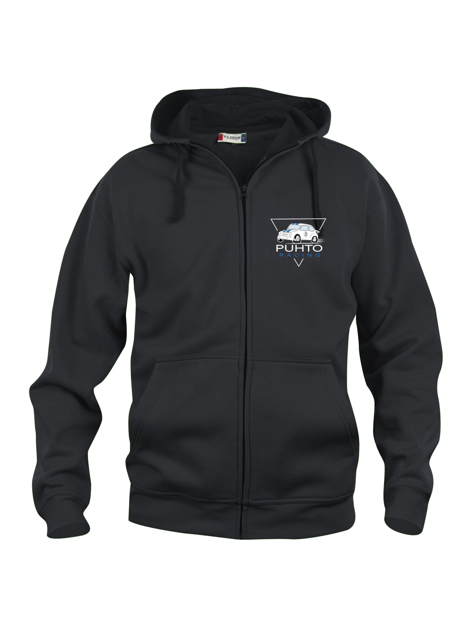 Puhto Racing - Clique Basic Hoody Full Zip huppari