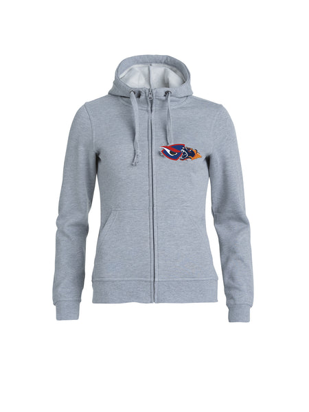 Kiekko-Oulu/Ahmat U13-14 - Clique Basic Hoody Full Zip naisten huppari