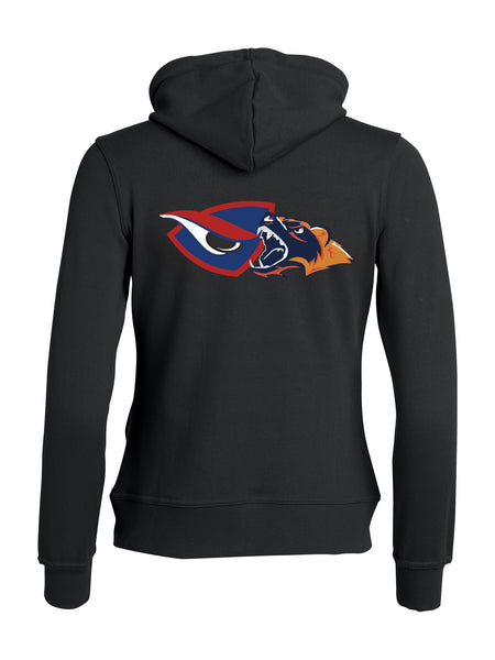 Kiekko-Oulu/Ahmat U13-14 - Clique Basic Hoody Full Zip naisten huppari