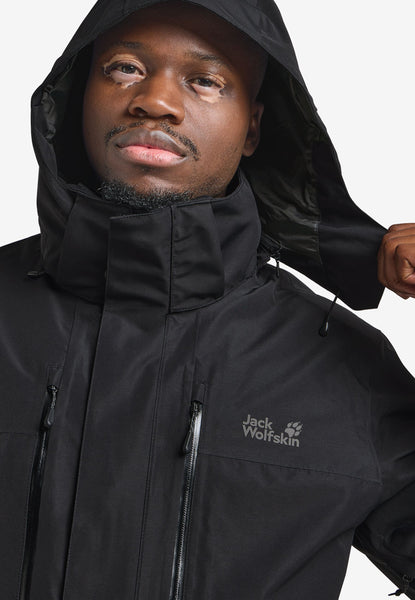 Jack Wolfskin Jasper 2L vedenpitävä takki miehille
