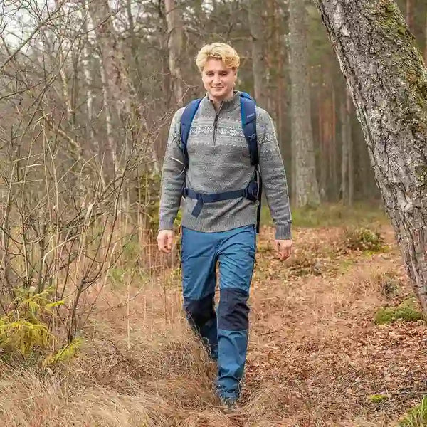 Dovrefjell Active 2.0 miesten ulkoiluhousut sininen