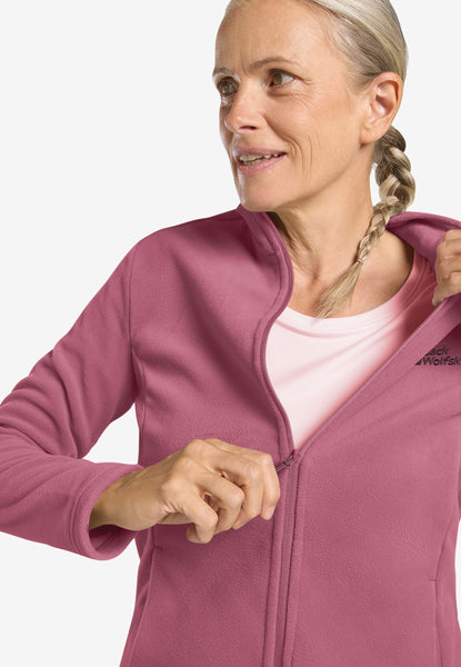 Jack Wolfskin Taunus Fz Naisten vetoketjullinen fleecetakki
