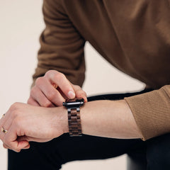 Havu Watches Apple Watch -ranneke, pähkinäpuu