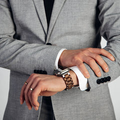Havu Watches Apple Watch Ultra -ranneke, pähkinäpuu