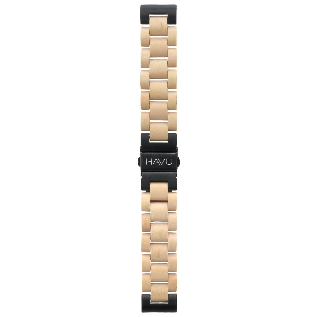 Havu Watches Puinen ranneke, koivu (20mm, 22mm)