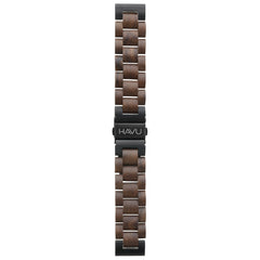 Havu Watches Puinen ranneke, pähkinäpuu (18mm, 20mm, 22mm)