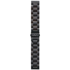 Havu Watches Puinen ranneke, eebenpuu (18mm, 20mm, 22mm)