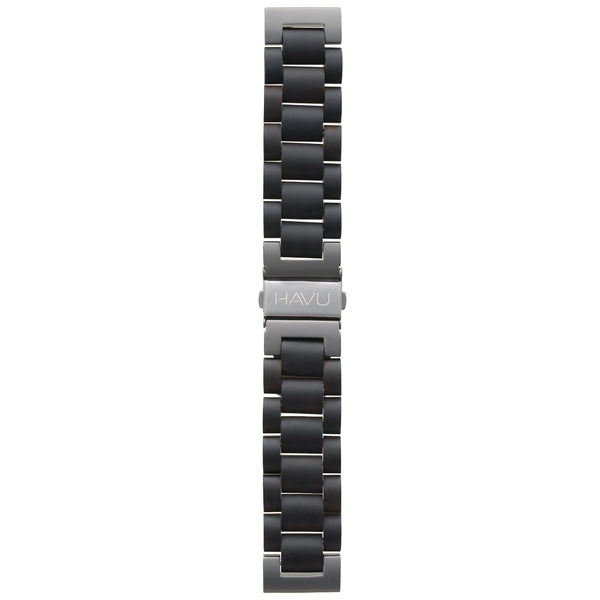 Havu Watches Puinen ranneke, eebenpuu (22mm)