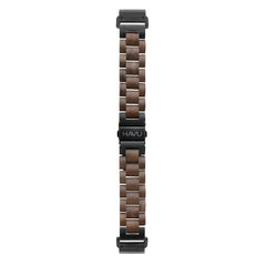 Havu Watches Garmin QuickFit ranneke, pähkinäpuu