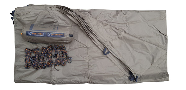 Bushmen Tarp Ultralight 3 x 3 m tarppi