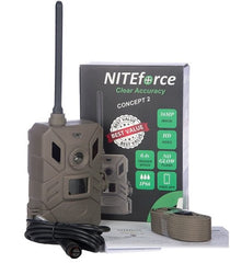 NITEforce Concept 2 36MP etäohjattava riistakamera kuvan & videon lähetyksellä