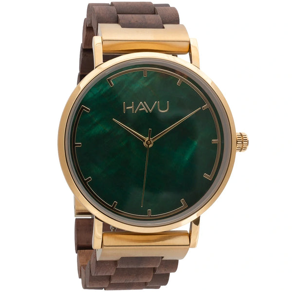 Havu Watches Revontuli Pähkinäpuu (40mm)