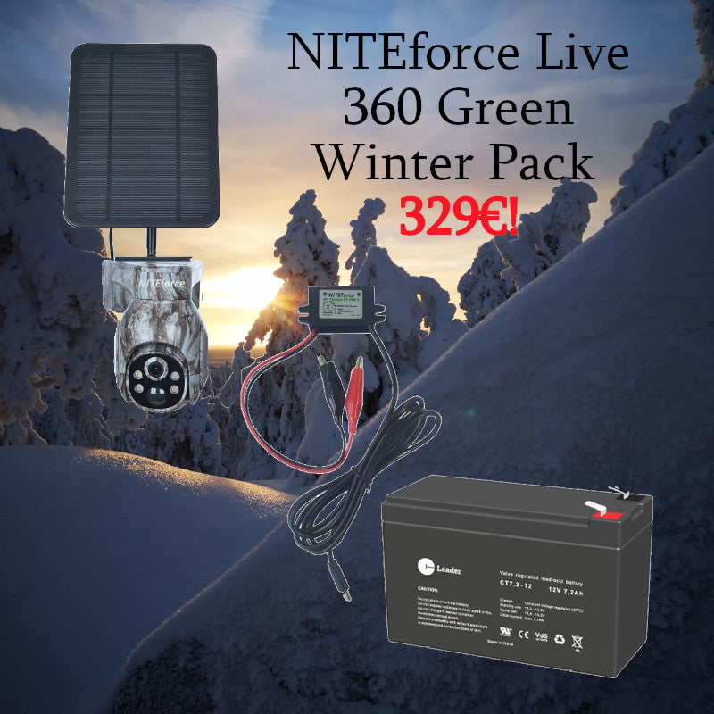 NITEforce Live 360 Green Winter Pack
