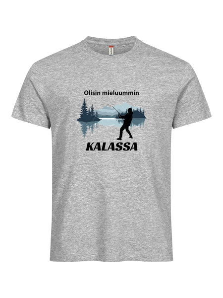 Olisin mieluummin KALASSA -Clique Basic T-paita