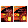 10 + 10 kpl Nevercold kädenlämmitin 10h & Nevercold varpaanlämmitin 9h