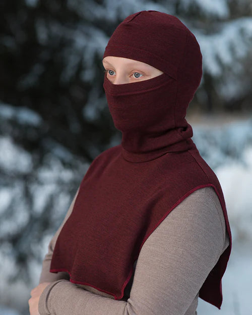 BEEA Design Ninjako kypärälakki/kauluri merinovillasta