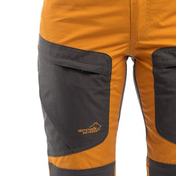 Arrak Outdoor Active Stretch Pants miesten retkeilyhousut, gold